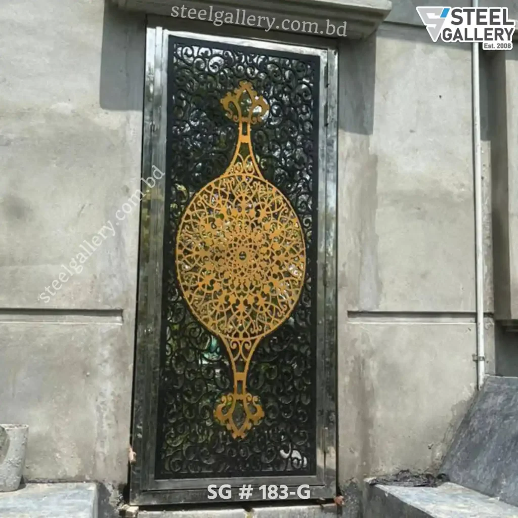 Stainless Steel Gate, গেট ডিজাইন, Modern Gate, Strong Steel Gate, Steel Gallery Gate