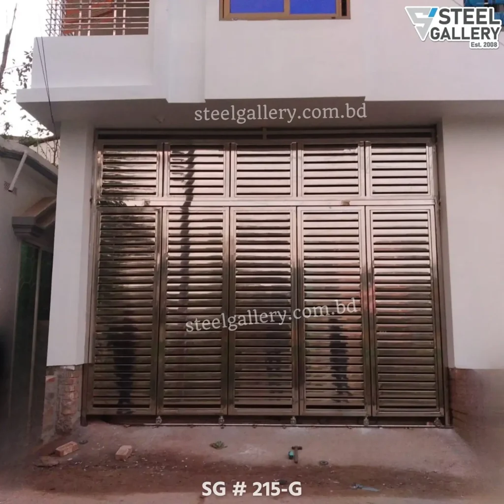 Stainless Steel Gate, গেট ডিজাইন, Modern Gate, Strong Steel Gate, Steel Gallery Gate
