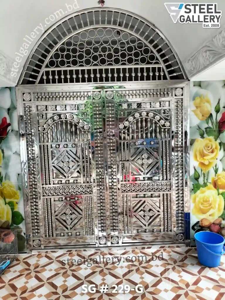 Stainless Steel Gate, গেট ডিজাইন, Modern Gate, Strong Steel Gate, Steel Gallery Gate