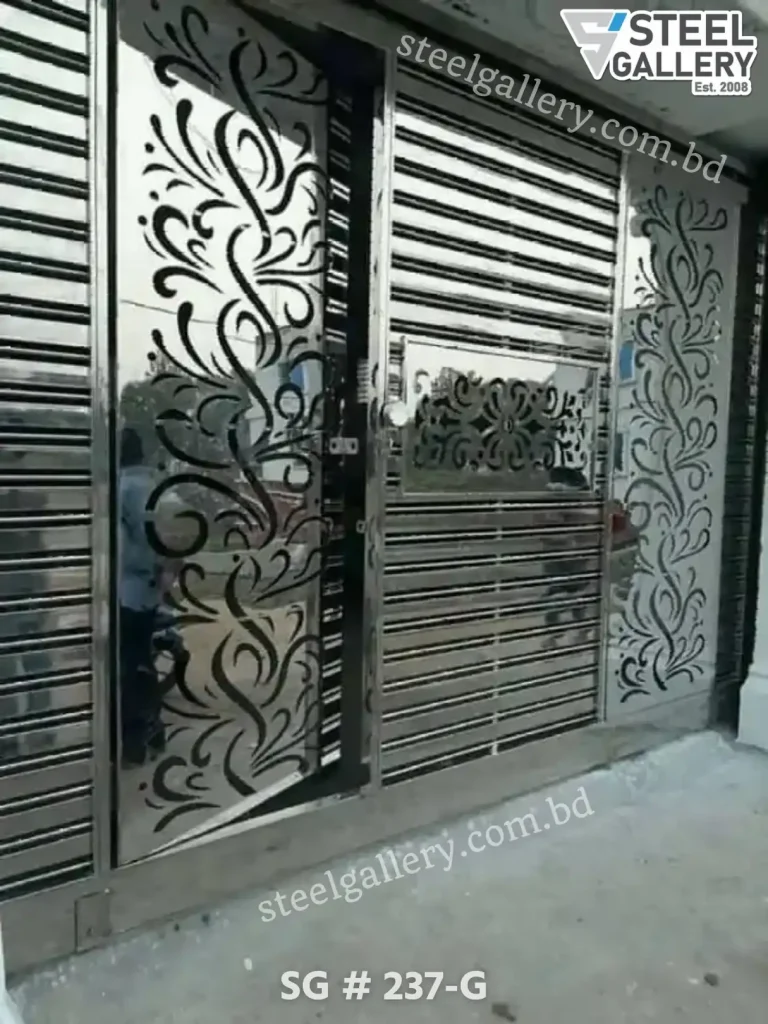 Stainless Steel Gate, গেট ডিজাইন, Modern Gate, Strong Steel Gate, Steel Gallery Gate
