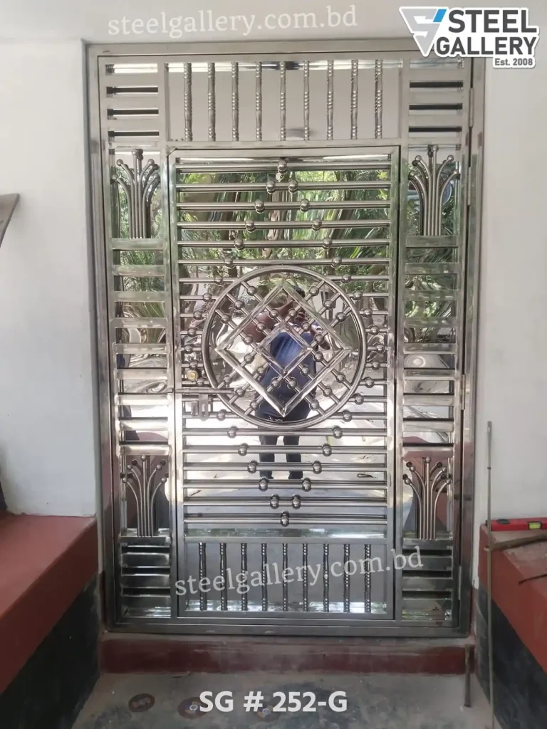 Stainless Steel Gate, গেট ডিজাইন, Modern Gate, Strong Steel Gate, Steel Gallery Gate