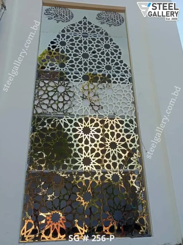 Balcony Railing, Window Grill, বারান্দার গ্রিল, জানালার গ্রিল, Modern Stainless Steel Grill, Steel Gallery