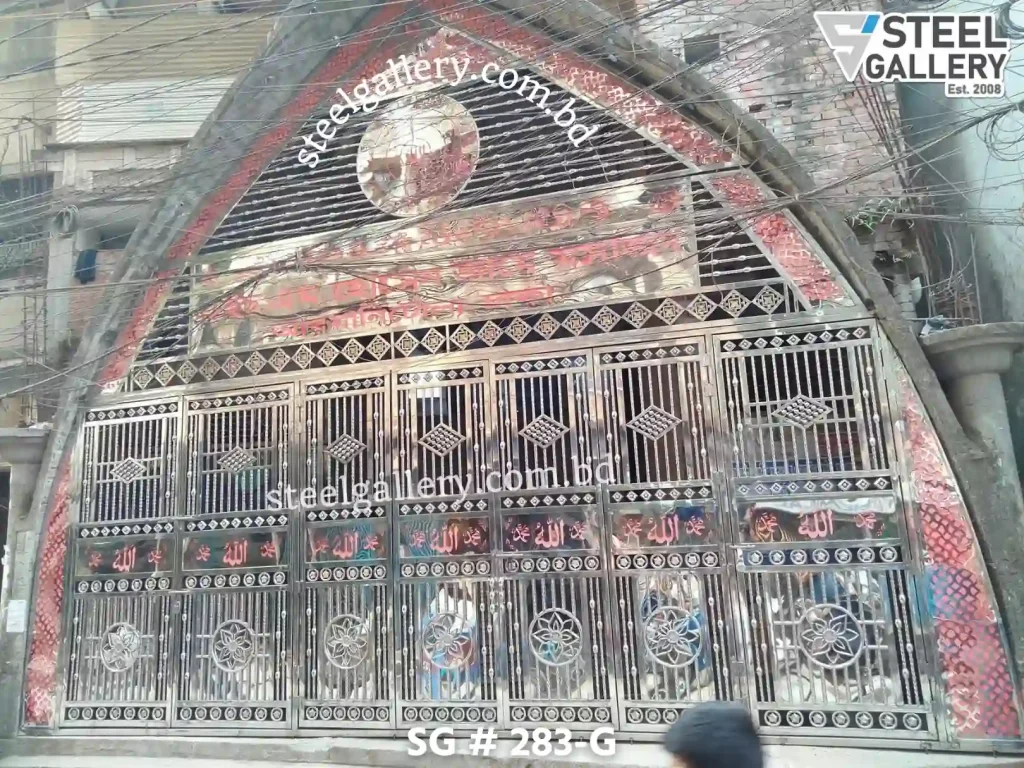 Stainless Steel Gate, গেট ডিজাইন, Modern Gate, Strong Steel Gate, Steel Gallery Gate