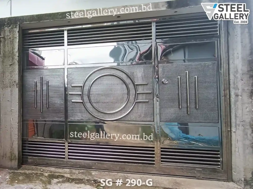Stainless Steel Gate, গেট ডিজাইন, Modern Gate, Strong Steel Gate, Steel Gallery Gate